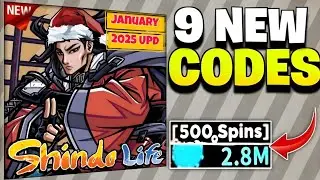 ✨🎁2025 UPD!!!🎁✨SHINDO LIFE CODES IN JANUARY 2025 | ROBLOX SHINDO LIFE CODES | CODES FOR SHINDO LIFE