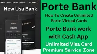 How To Create Unlimited Porte Bank Virtual Card | Unlimited VCC | Porte Bank | Premium Service Zone
