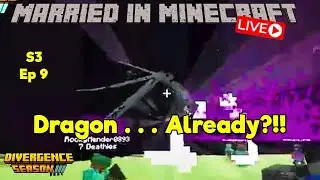 Dragon . . . Already?!!  Season 3 EP9 #DivergenceSMP #MiM #Minecraft #XBox