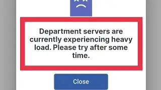 Umang app (EPFO) department servers are currently experiencing heavy load please try after some time