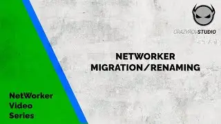 Renaming or migration of a NetWorker server