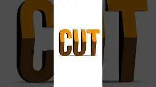 Cut 3D effect In illustrator 🤗 