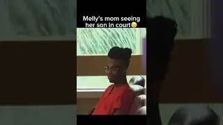 Ynw Melly seeing his mom in court😥 #ynw