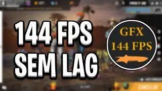 SAIU🔥GFX TOOL 144 FPS SEM LAG NO FREE FIRE!!!