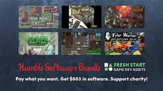 Humble Bundle ~ Fresh Start Game Dev Assets Software Bundle ~ February 2021 😍💜😍