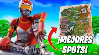Los MEJORES SPOTS de FORTNITE 😱 FORTNITE CH6 S1