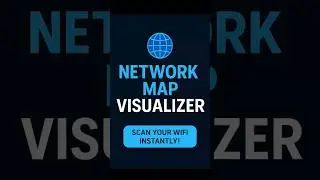 Scan your entire network in 1 click! 👨‍💻🔥 Built with Python + Tkinter 