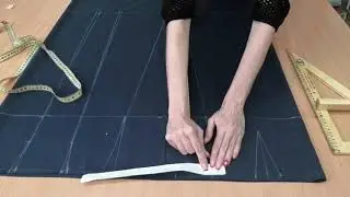 Моделирование юбки с односторонними складками