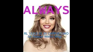 Always by Raquel Welch Wigs RL12/22SS SS Caappuccino