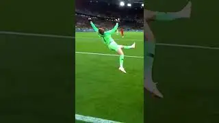 Goalkeeper save🧤 #football #shorts #viral #funny #goat #funny