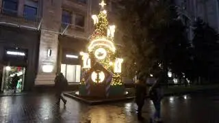Предновогодняя прогулка по Киеву 2019-2020