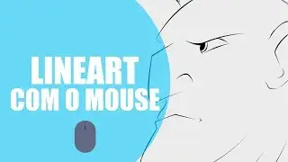 How to draw with a mouse | Simple line art in Photoshop