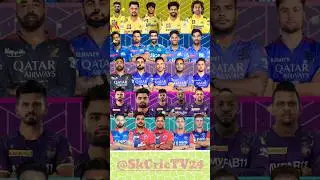 IPL 2025 RETAIN LIST 🏏🎯Part-1🏟 #csk #mi #rcb #kkr #dc #gt #pbks #rr #ipl #shorts #comedy #trending