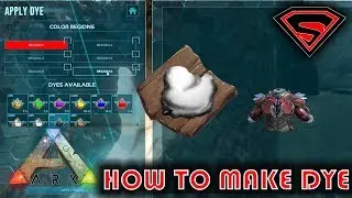 ARK HOW TO MAKE PAINT - ARK HOW TO MAKE DYE AND HOW IT IS USED