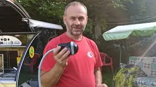 Душ акумуляторный Camp4 USB 2,5 l/min, с шлангом 180 см