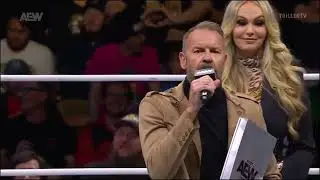 CHRISTAN CAGE AND HOOK FACEOFF - AEW: DYNAMITE 11/6/2024