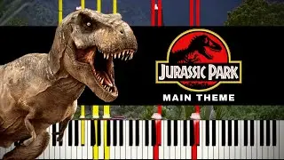 Jurassic Park (Main Theme) - Piano Tutorial