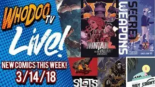 WhoDooTV Live! New Comics This Week