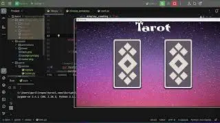 Pygame Tarot App Code Along 03 - Choose A Spread Screen