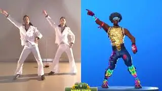 Fortnite dances in real life that are 100% in SYNC! Original Fortnite Dances in Real Life!