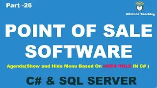 How to Show and Hide Menu Based On User ROLE in C# Window Form