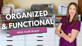 IKEA Craft Room Tour 2026 | Real Organization Systems That Actually Work