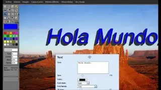 Poner texto en fotos Editor grafico