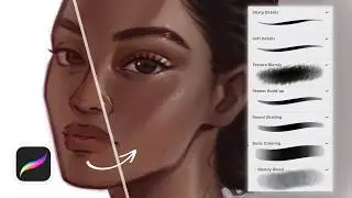 BEST Procreate BRUSHES for Rendering! ✨ | DEMO + Draw with me
