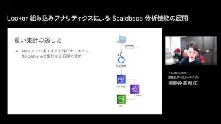 BEACON Japan 2021：Looker組み込みアナリティクスによるScalebase分析機能の展開