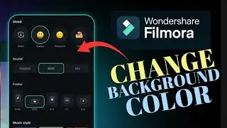How to Change Background Color in Filmora 2025?