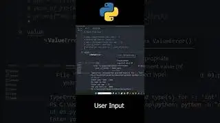 User input in python #pythonprogramming #python #pythontutorial #programmer #programming
