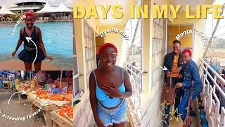 NAIROBI LIVING: Dyeing hair Red + Productive Days + Lots of Cooking + Monthly dates