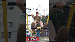 Уличный тренажерный зал #борщаговка #тренажёрныйзал #спорт #киев