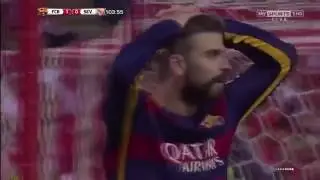 Gerard Pique vs Sevilla CDR (22.05.2016) HD