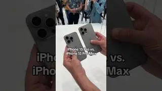 New Apple iPhone 15 Pro vs iPhone 15 Pro Max(Ultra). Price 1300$