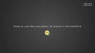 Mistika Boutique: How to use the Calculator to move in the timeline?