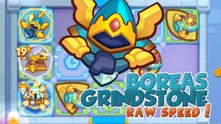 1 x BOREAS + GRINDSTONE + KS = Cannot Be Stopped! COOP Rush Royale