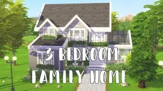 The Sims 4: Speed Build || 3 BEDROOM FAMILY HOME - FEAT SMITH FAMILY // NO CC