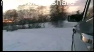 Saab 99 on ice