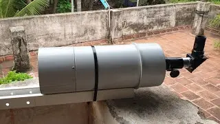Homemade cassegrain Telescope F3.9
