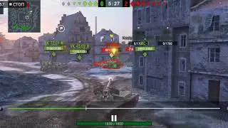 Нас окружили со всех сторон! Смешные моменты и баги#4 в WoT blitz!