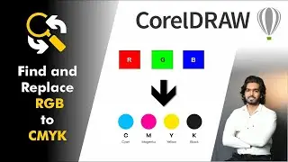 CorelDRAW | Find and Replace RGB to CMYK