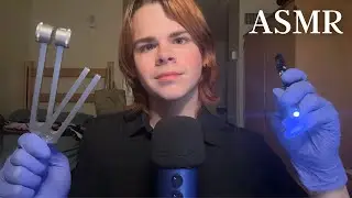 ASMR Soft Spoken Doctor Cranial Nerve Exam Roleplay