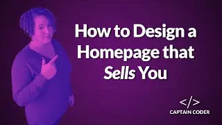 How to Design a Website Homepage that Sells You