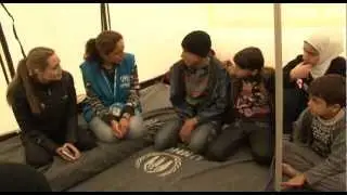 Jordan: Angelina Jolie Visits Border