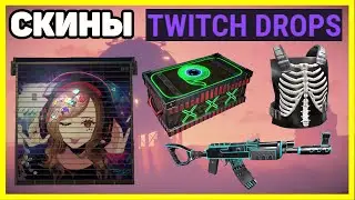 ОБЗОР СКИНОВ TWITCH DROPS / skins shroud, pokimane, xQcOW, Myth, jacksepticeye