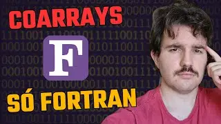 CoArrays: paralelismo nativo de Fortran (nem C++ ou Rust tem isso)