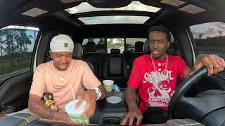 I POURED LIQUOR IN TYJAE DRINK TO SEE HIS REACTION!! (VERY FUNNY)