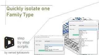 Quickly isolate one Family Type