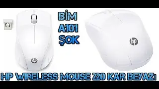 Hp Wireless Mouse 220 Kar Beyazı inceleme (bim ,şok,a101)
